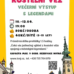 Kostelní věž - večerní výstup s&nbsp;legendami